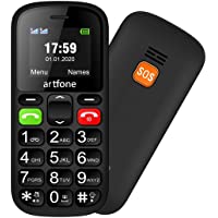 Artfone CS181 gsm Teléfonos Móviles para Mayores con SOS botón | Teléfono Celular de botón Grande | Pantalla de 1-77…